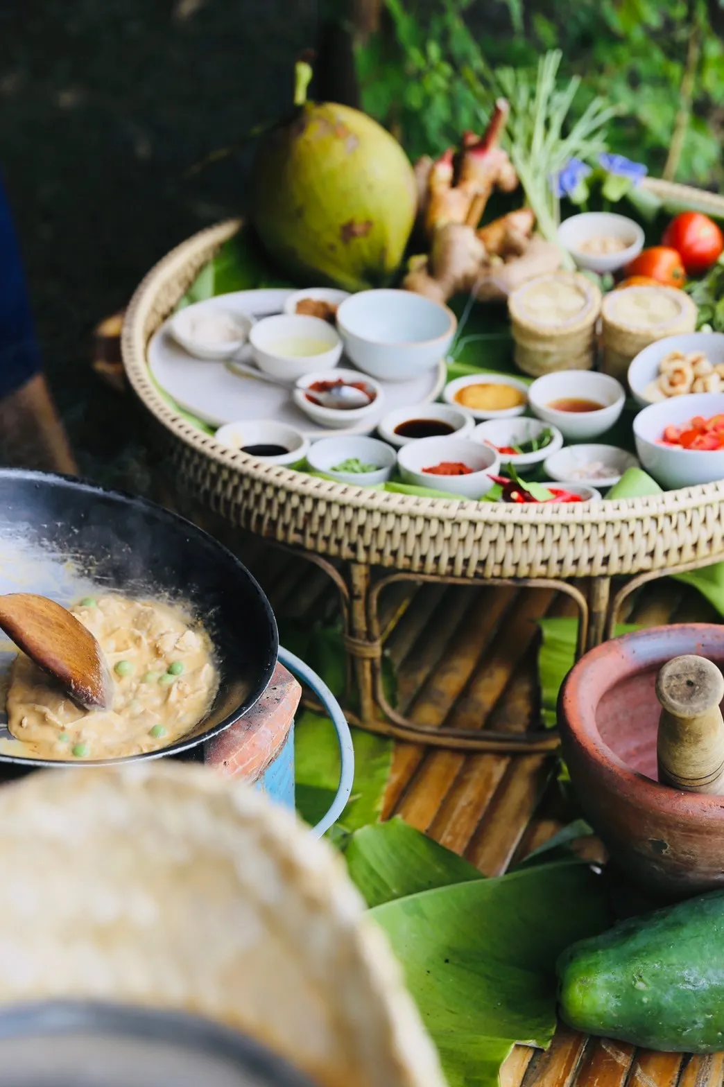 Thai farm cooking class / ทำอาหารที่ฟาร์ม