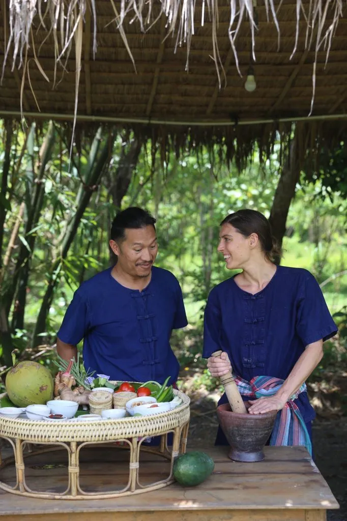 Thai farm cooking class / ทำอาหารที่ฟาร์ม