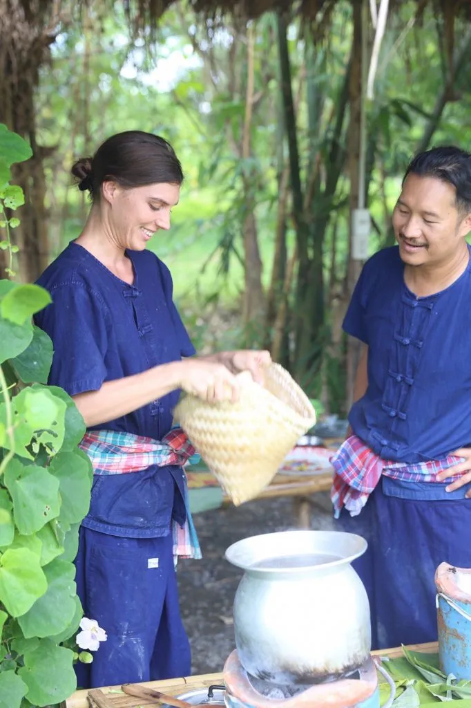 Thai farm cooking class / ทำอาหารที่ฟาร์ม